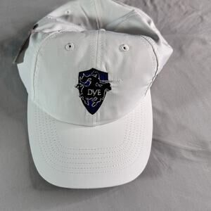 Team Dye Imperial Men's Baseball Cap Hat White Knight Shield Scotchguard NWT